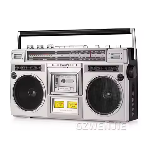 Lecteur cassette de bureau — transcription K7, Bluetooth, carte TF, tuner FM